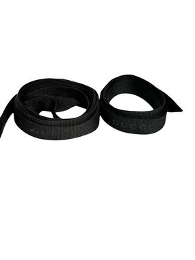 Gucci Black  on black Ribbon 2 sets, party, hair bow, gift
